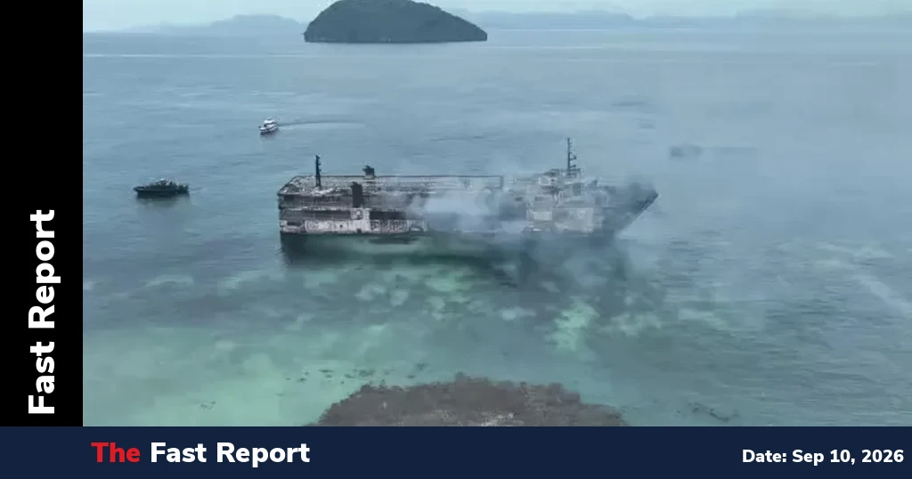 Deadly Ferry Fire Off the Philippines Leaves Dozens Missing