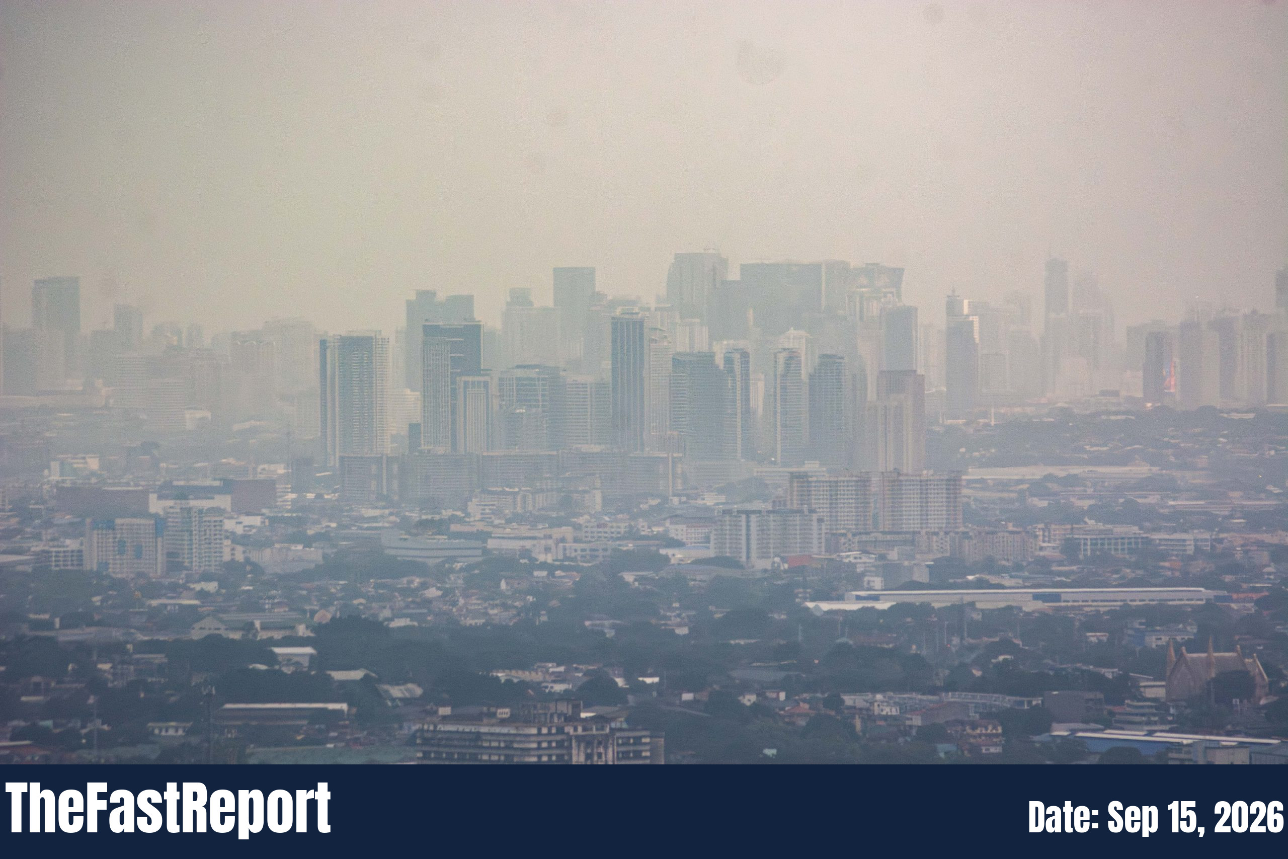 Thick Clouds Blanket Metro Manila