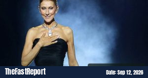 Celine Dion makes emotional return to stage in Paris