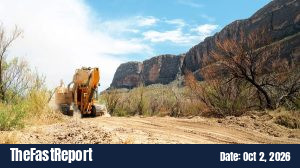 Judge halts border construction in and near Texas’s Big Bend national