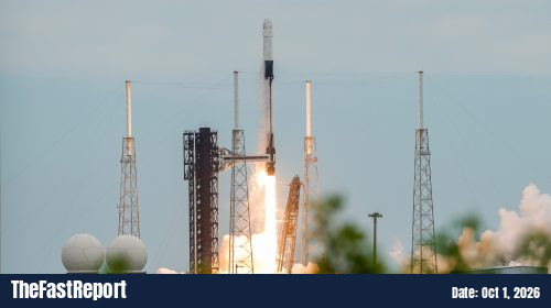 Space-X Crew 13 Mission Launches From Cape Canaveral
